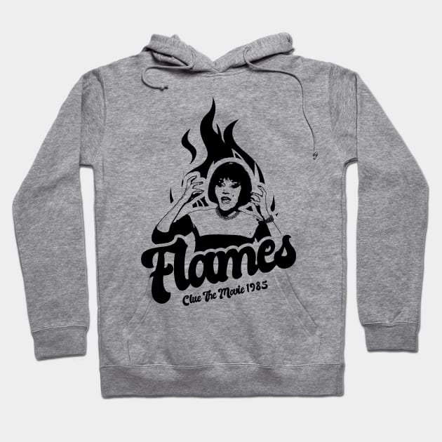 Flames Clue Movie Style Classic Hoodie by Hand And Finger